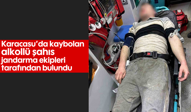 Karacasu'da kaybolan alkollü şahıs jandarma ekipleri tarafından bulundu