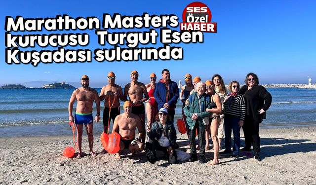 Marathon Masters kurucusu Turgut Esen Kuşadası sularında