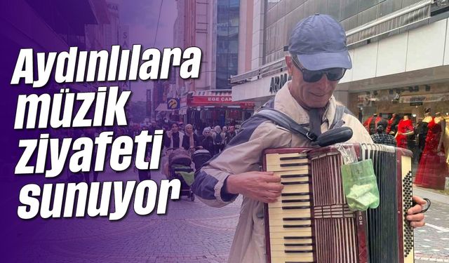 Aydınlılara müzik ziyafeti sunuyor