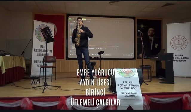 Aydın Lisesi öğrencilerinden 3 derece