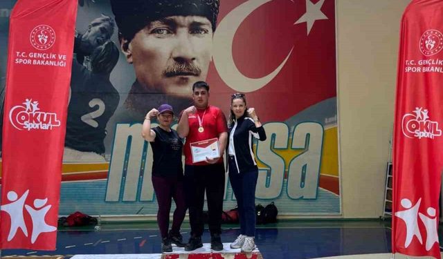Aydınlı genç, Türkiye şampiyonu oldu