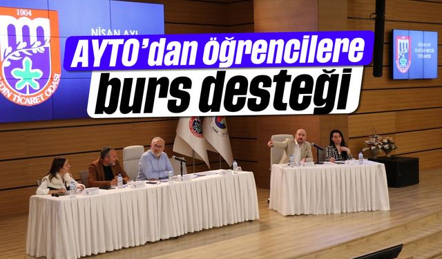 AYTO’dan öğrencilere burs desteği