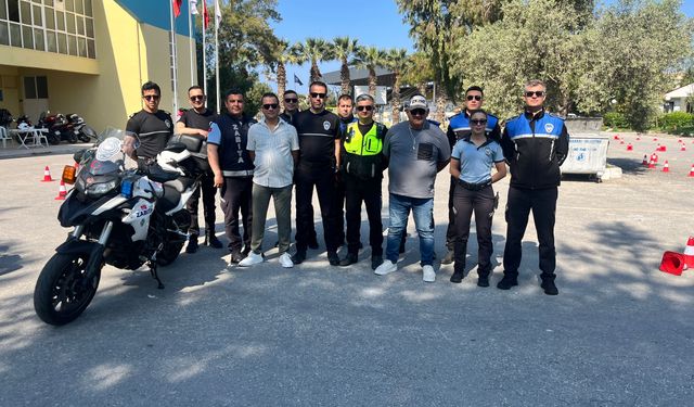 Belediye Zabıtası'na güvenli sürüş eğitimi verildi