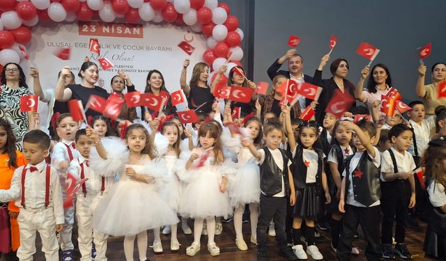 Didim Belediyesi kreşi 23 Nisan’ı kutladı