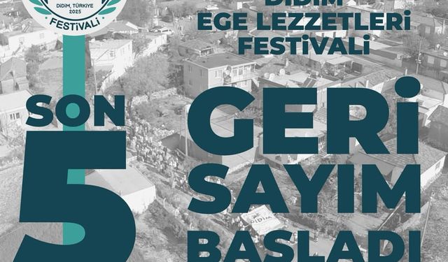 Didim’deki “Ege Lezzetleri Festivali”nin programı belli oldu