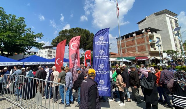 İncirliova’da 30 bin fide dağıtıldı