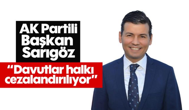 'Davutlar halkı cezalandırılıyor'