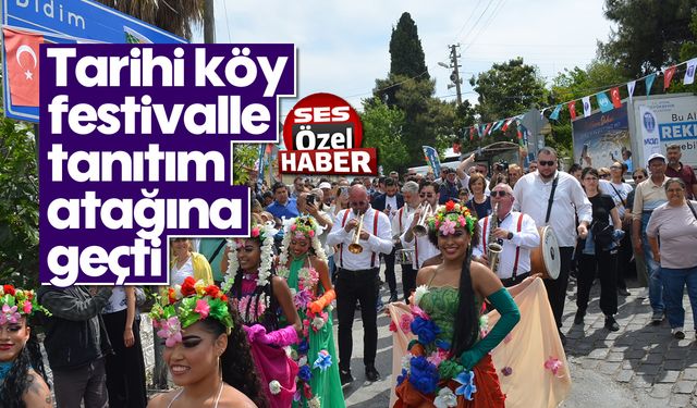 Tarihi köy, festivalle tanıtım atağına geçti