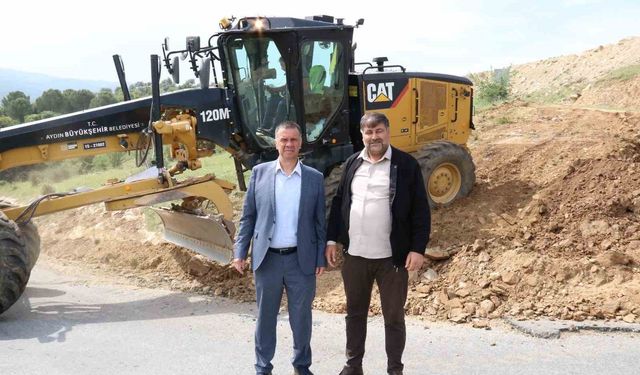 Yenipazar’da Büyükşehir’in çalışmaları devam ediyor