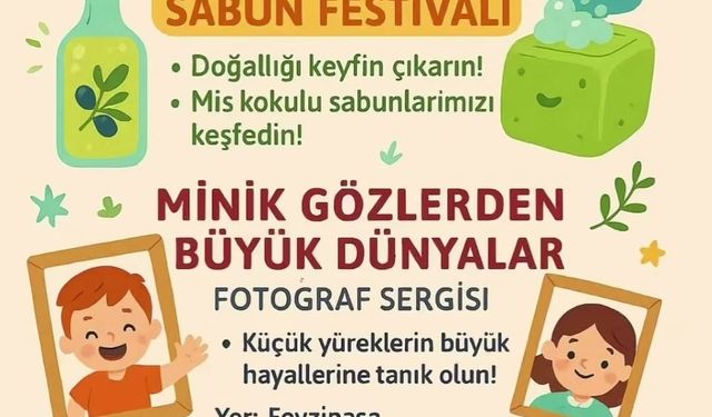 Didim’de ilkokul öğrencilerinden sabun kokulu festival