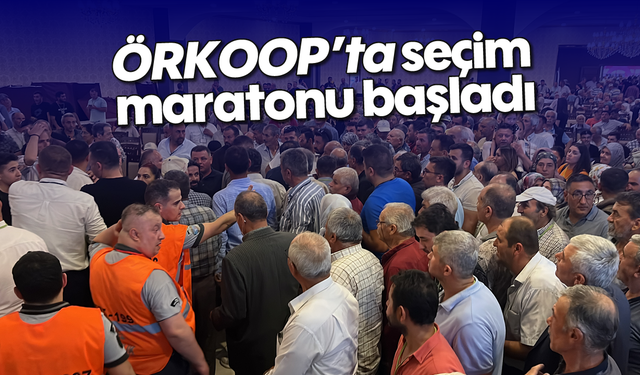 ÖRKOOP’ta seçim maratonu başladı