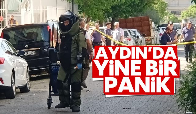 Aydın'da yine bir panik