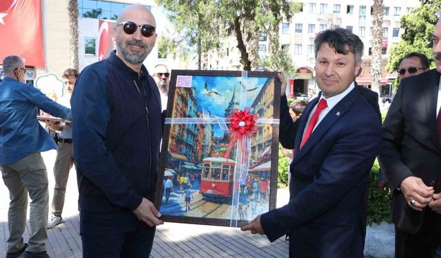 Söke’de minik yüreklerden "Eksik Parçam Sensin" sergisi