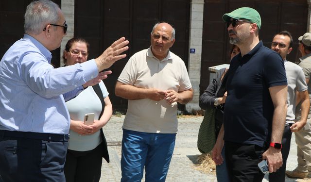 Başkan Arıkan, Tarihi Kemalpaşa Mahallesi'ni turizm çekim noktası yapmakta kararlı