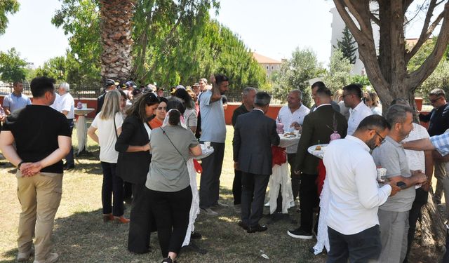 Didim protokolü bayramlaşma töreninde buluştu