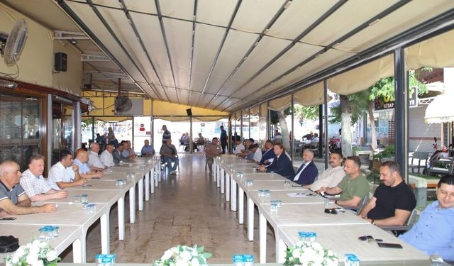 Köşk protokolü bayramlaştı