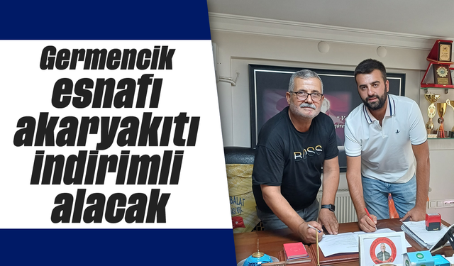 Germencik esnafı akaryakıtı indirimli alacak