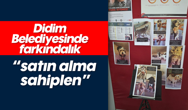 Didim Belediyesinde farkındalık “satın alma sahiplen”
