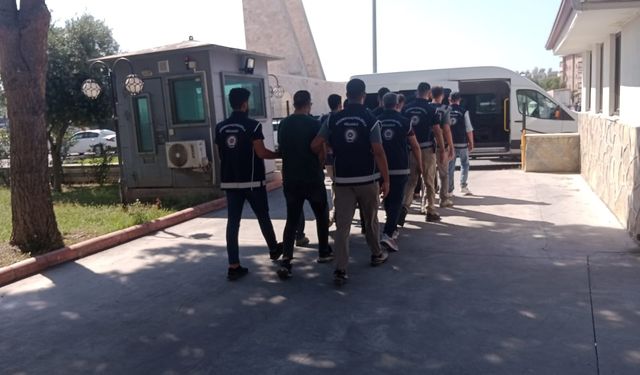 Göçmen kaçakçılarına nokta operasyon