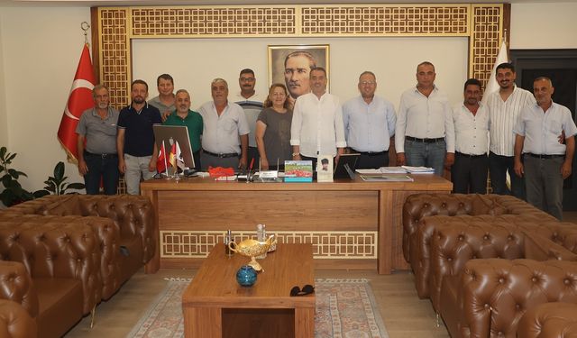 Koçarlı muhtarlarından Başkan Arıcı’ya teşekkür
