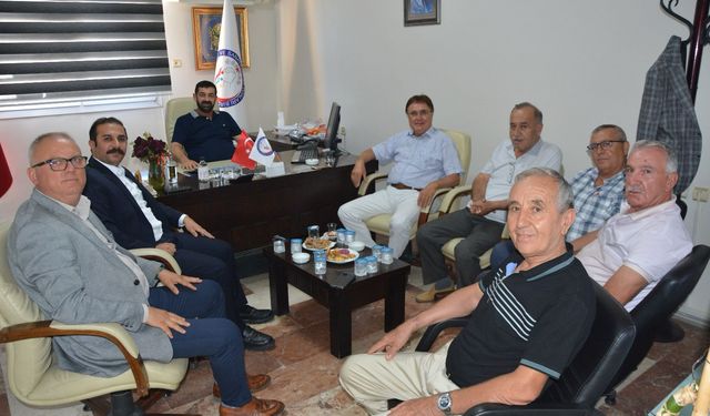 Koçarlı'dan AYESOB Başkan Vekili Kozalı'ya anlamlı ziyaret