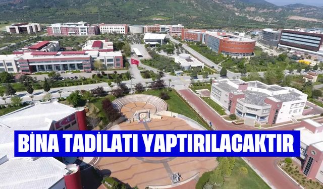 Bina Tadilatı Yaptırılacaktır