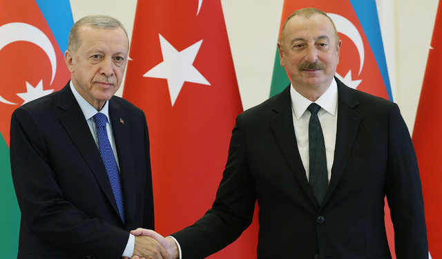 Cumhurbaşkanı Erdoğan, Aliyev ile görüştü