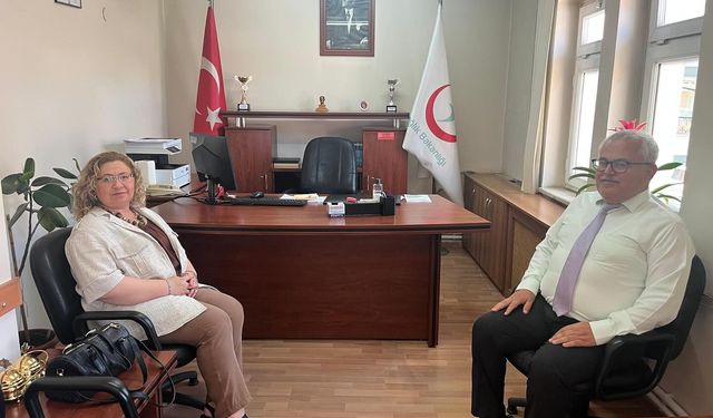 Kaymakam Doğru sağlık çalışanlarıyla bir araya geldi