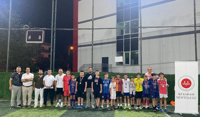 Yaz Kur’an Kursları arası geleneksel futbol turnuvası tamamlandı