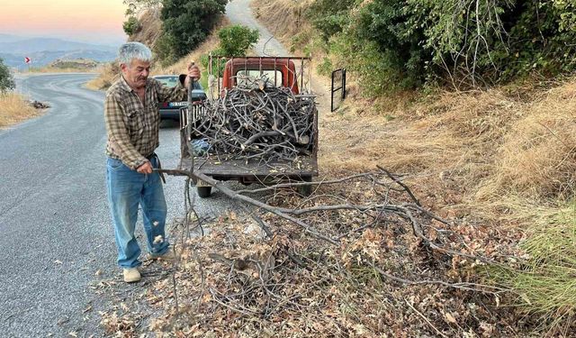 Aydınlı Halit Amca'dan kışa hazırlık