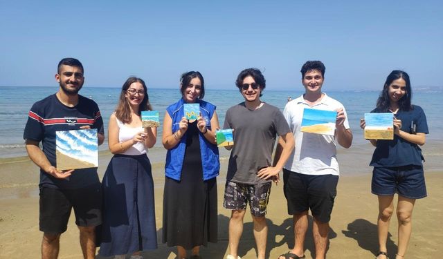 Gençler Milli Park'ta sanatla buluştu