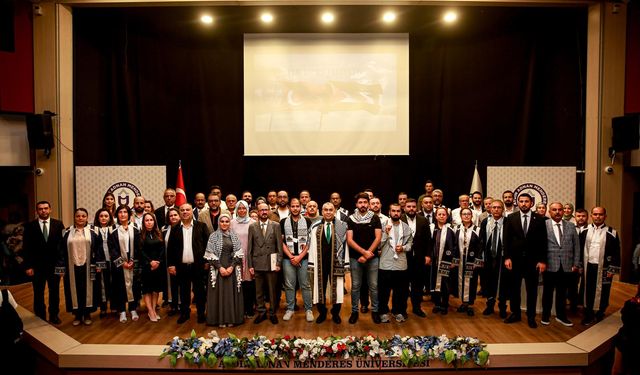 ADÜ’de ilk ders Filistin