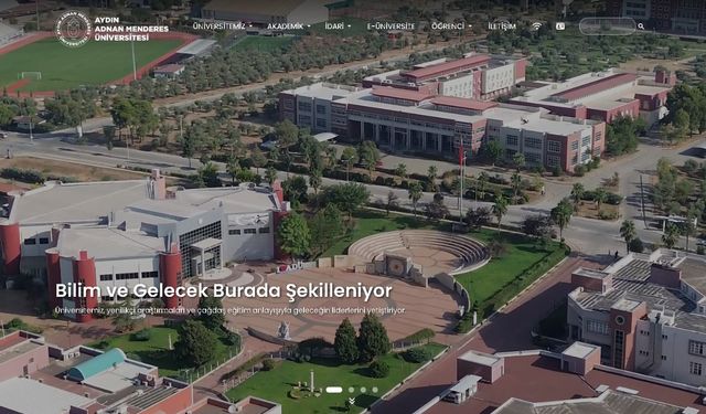 ADÜ’nün web sitesi yenilendi