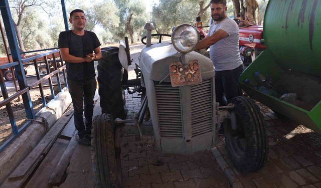 Ata yadigarı traktör 77 yıldır çalışıyor