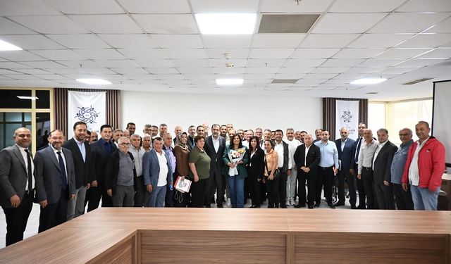 Başkan Çerçioğlu Germencikli muhtarlarla buluştu