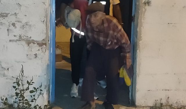 Devletin şefkat eli Durmuş amcaya uzandı