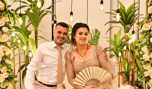 Nazilli’de görkemli tören: İlayda ve Mert mutluluğa ilk adımı attı