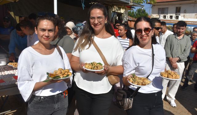 Karacasu Yaykın'da incirler yarıştı, ağızlar tatlandı