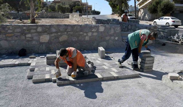 Kuşadası Belediyesi’nden Kadınlar Denizi’ne yeni bir park daha