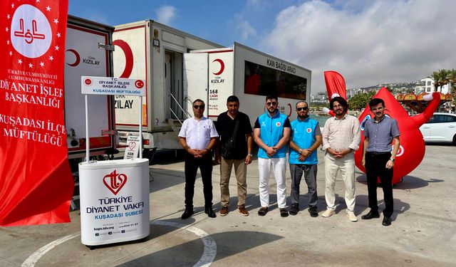 Kuşadası’nda Mevlid-i Nebi Haftası'nda anlamlı kampanya
