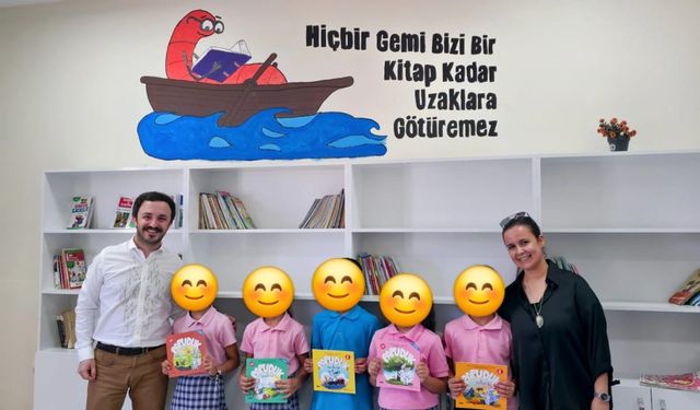 Nazilli Orhangazi İlkokulu Kütüphanesine Sabancı Vakfı’ndan anlamlı destek