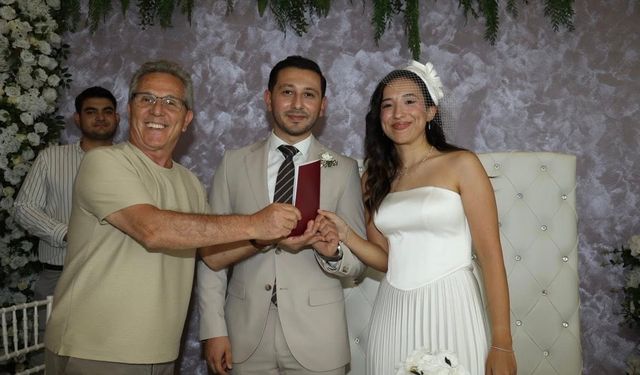 Nazilli’de görkemli birliktelik: Büşra ile Yusuf’un düğünü göz kamaştırdı
