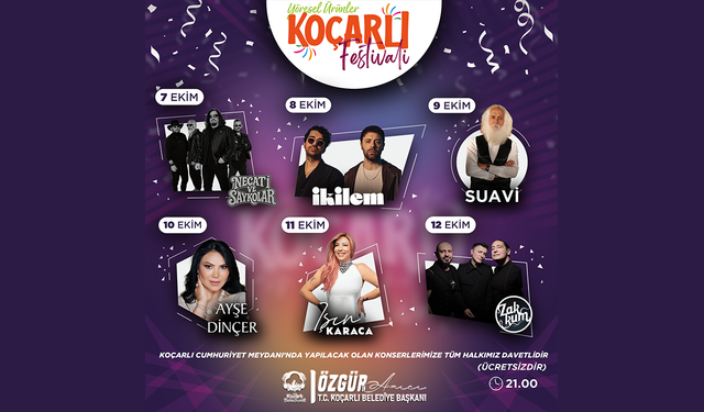 Koçarlı, eğlenceye doyacak: Yok böyle bir festival