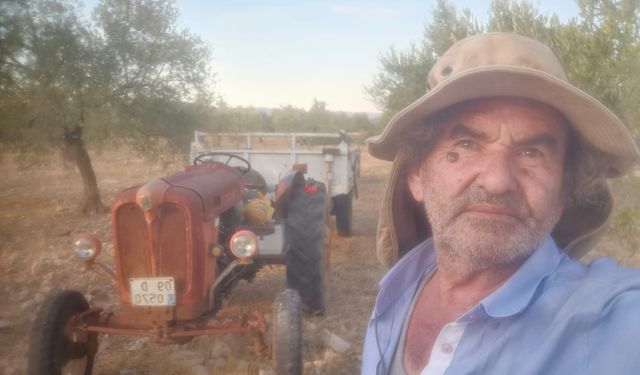 62 yıllık yaşıtı traktörle zamana meydan okuyor