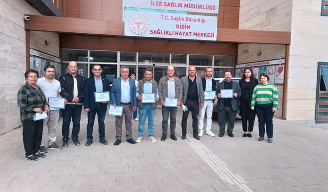 Didimli Muhtarlara "sağlık elçileri" eğitimi verildi