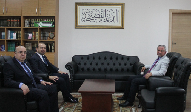 Şenkul’dan Müftü Güneş’e ziyaret