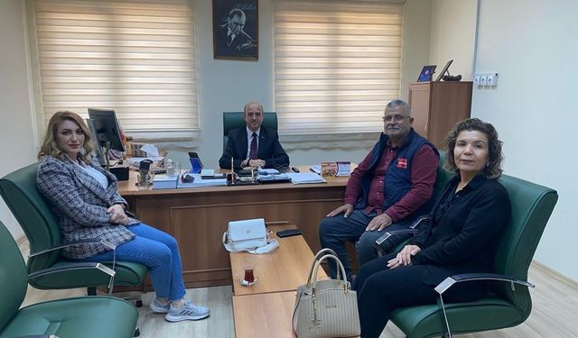 Germencik Esnaf Odası’ndan Vergi Dairesi’ne ziyaret