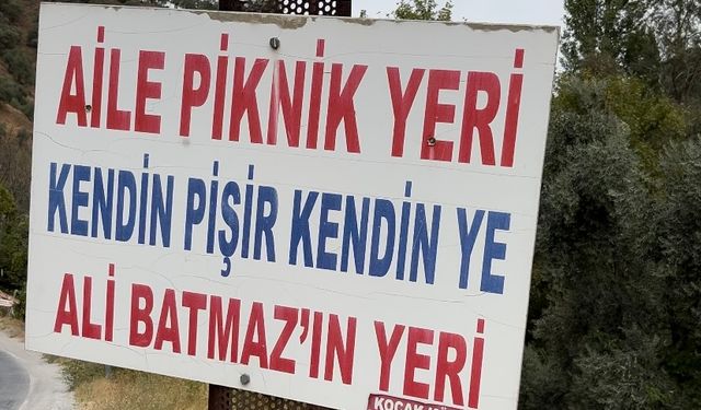 Köşklü aileden şefkatli davet: Ali Batmaz’ın Yeri Piknik Alanı
