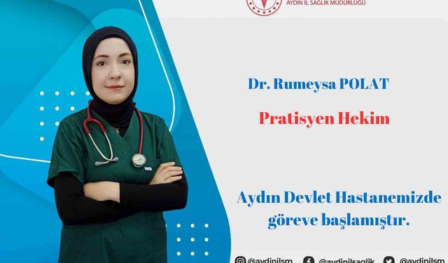 Aydın'a yeni doktor