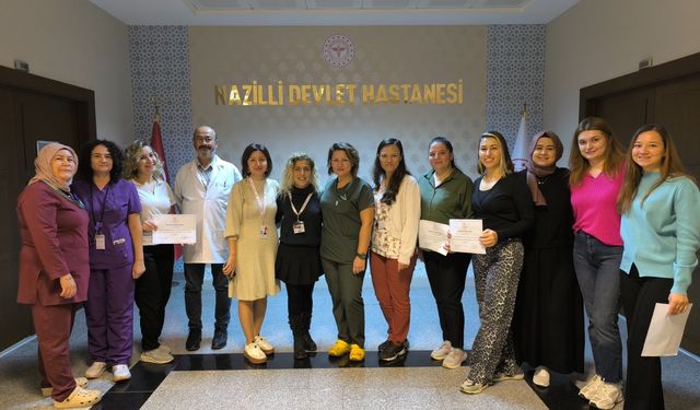 Sağlıkta nitelikli hizmet için eğitim: Nazilli’de 10. Dönem tamamlandı